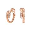 Копия ювелирного изделия Серьги Bvlgari Serpenti Viper Rose Gold & Diamonds 359949 — фото товара LuxuryWatch