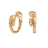 Копия ювелирного изделия Серьги Bvlgari Serpenti Viper Yellow Gold & Diamonds 360444 — фото товара LuxuryWatch