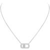 Копия ювелирного изделия Колье Messika So Move pavé Gold Diamond Necklace — фото товара LuxuryWatch