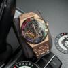 Реплика часов Audemars Piguet Royal Oak Double Balance Wheel Openworked 15412BC.YG.1224BC.02 — фото товара LuxuryWatch