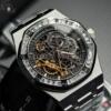 Реплика часов Audemars Piguet Royal Oak Double Balance Wheel Openworked 15412BC.YG.1224BC.01 — фото товара LuxuryWatch