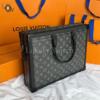 Копия сумки Louis Vuitton Monogram Eclipse Soft Trunk Briefcase M44952 — фото товара LuxuryWatch