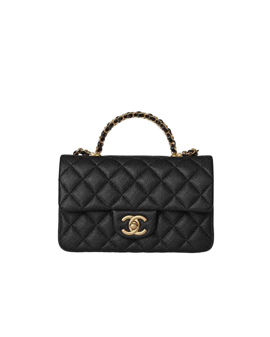 Женская сумка Chanel Classic Top Handle Mini Flap Bag