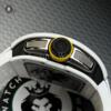 Реплика часов Richard Mille Best Copy RM61-01 White Ceramic Case Rubber Strap ZF Factory 43mm — фото товара LuxuryWatch