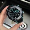 Реплика часов Omega Seamaster Planet Ocean 600m ETNZ Deep Black 215.92.46.51.01.003 — фото товара LuxuryWatch
