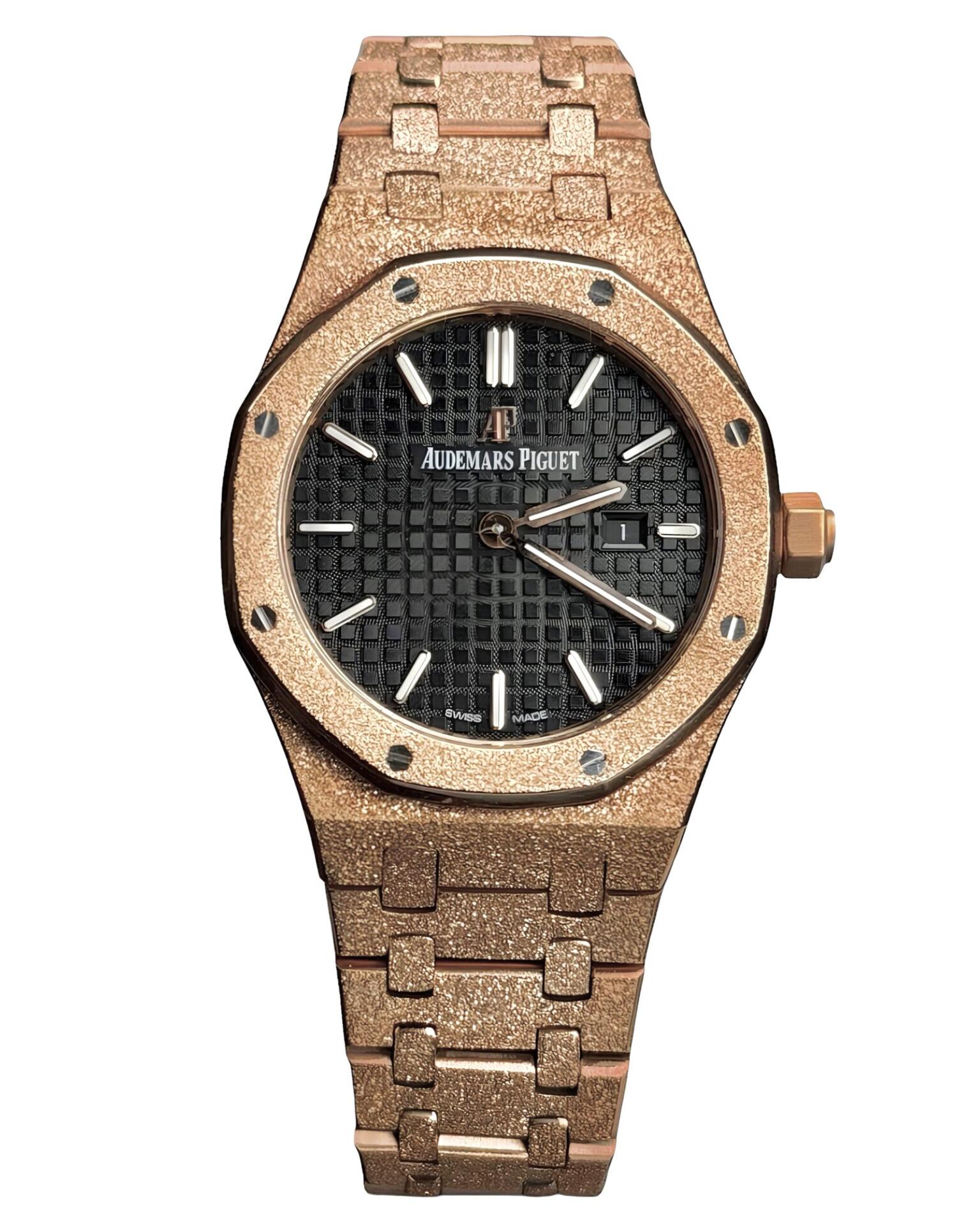 Часы Audemars Piguet Royal Oak Frosted Gold 67653OR.GG.1263OR.02
