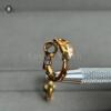 Копия ювелирного изделия Серьги Bvlgari Serpenti Viper Yellow Gold & Diamonds 360444 — фото товара LuxuryWatch