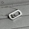 Копия ювелирного изделия Колье Messika So Move pavé Gold Diamond Necklace — фото товара LuxuryWatch