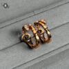 Копия ювелирного изделия Серьги Bvlgari Serpenti Viper Rose Gold & Diamonds 359949 — фото товара LuxuryWatch