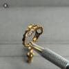 Копия ювелирного изделия Серьги Bvlgari Serpenti Viper Yellow Gold & Diamonds 360444 — фото товара LuxuryWatch