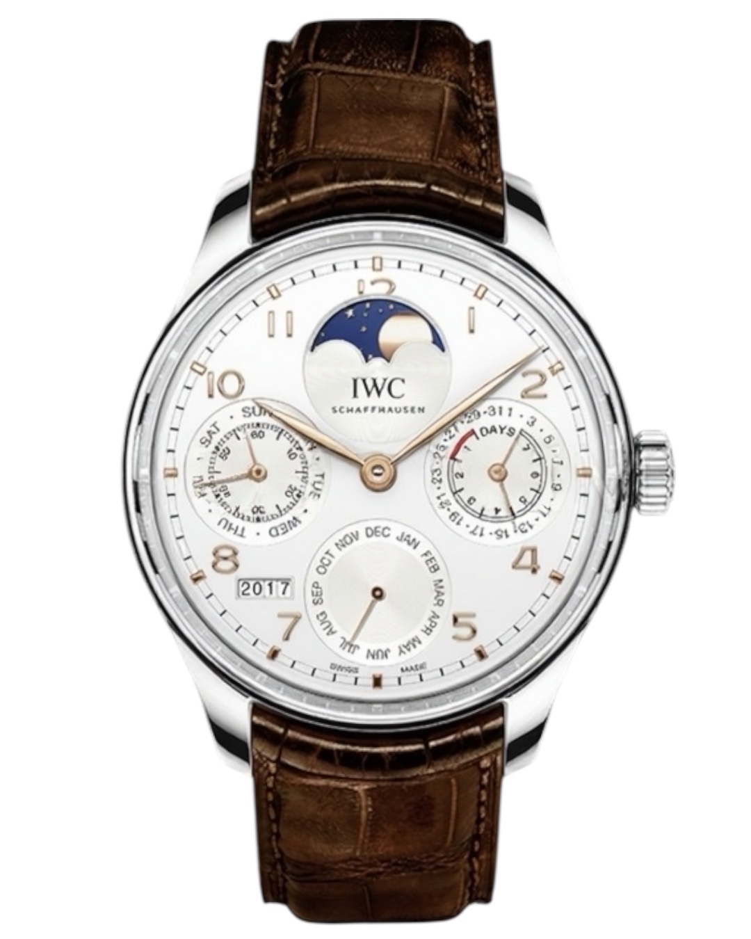 Часы IWC Portugieser Perpetual Calendar Single Moon 44mm IW503307