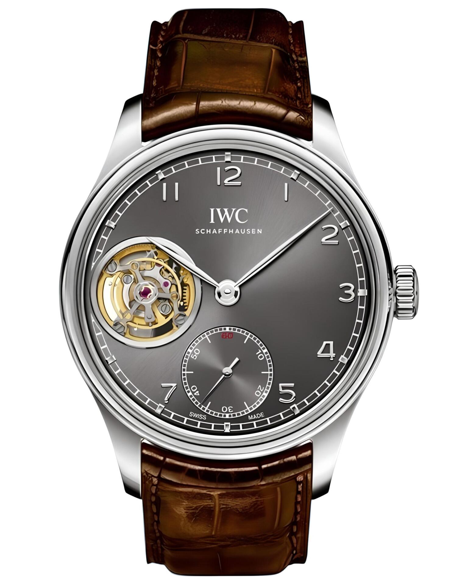Часы IWC Portugieser Tourbillon Hand-Wound Red Gold 43mm IW546301