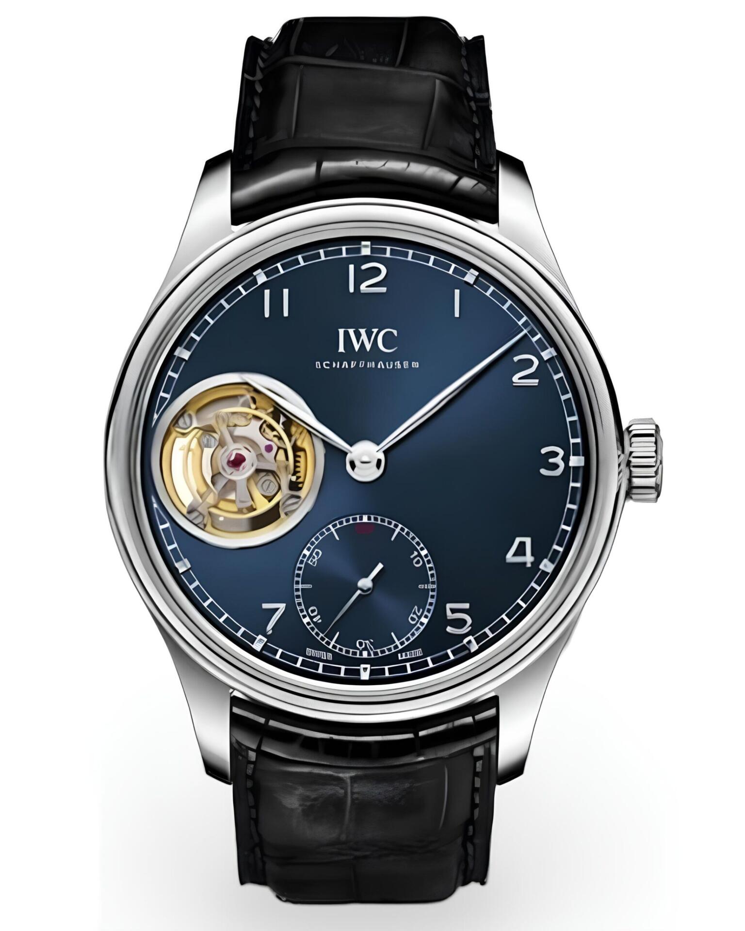 Часы IWC Portugieser Tourbillon Hand-Wound Laureus Charity Night Milano 2014 43mm IW546303