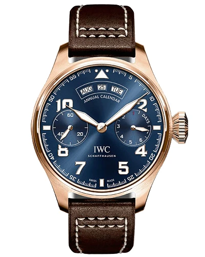 Часы с позолотой IWC Big Pilot’s Watch Annual Calendar IW502701