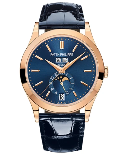 Часы с позолотой Patek Philippe Complications Annual Calendar 5396R-014