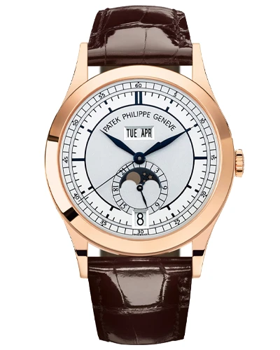 Часы с позолотой Patek Philippe Complications Annual Calendar 5396R-001