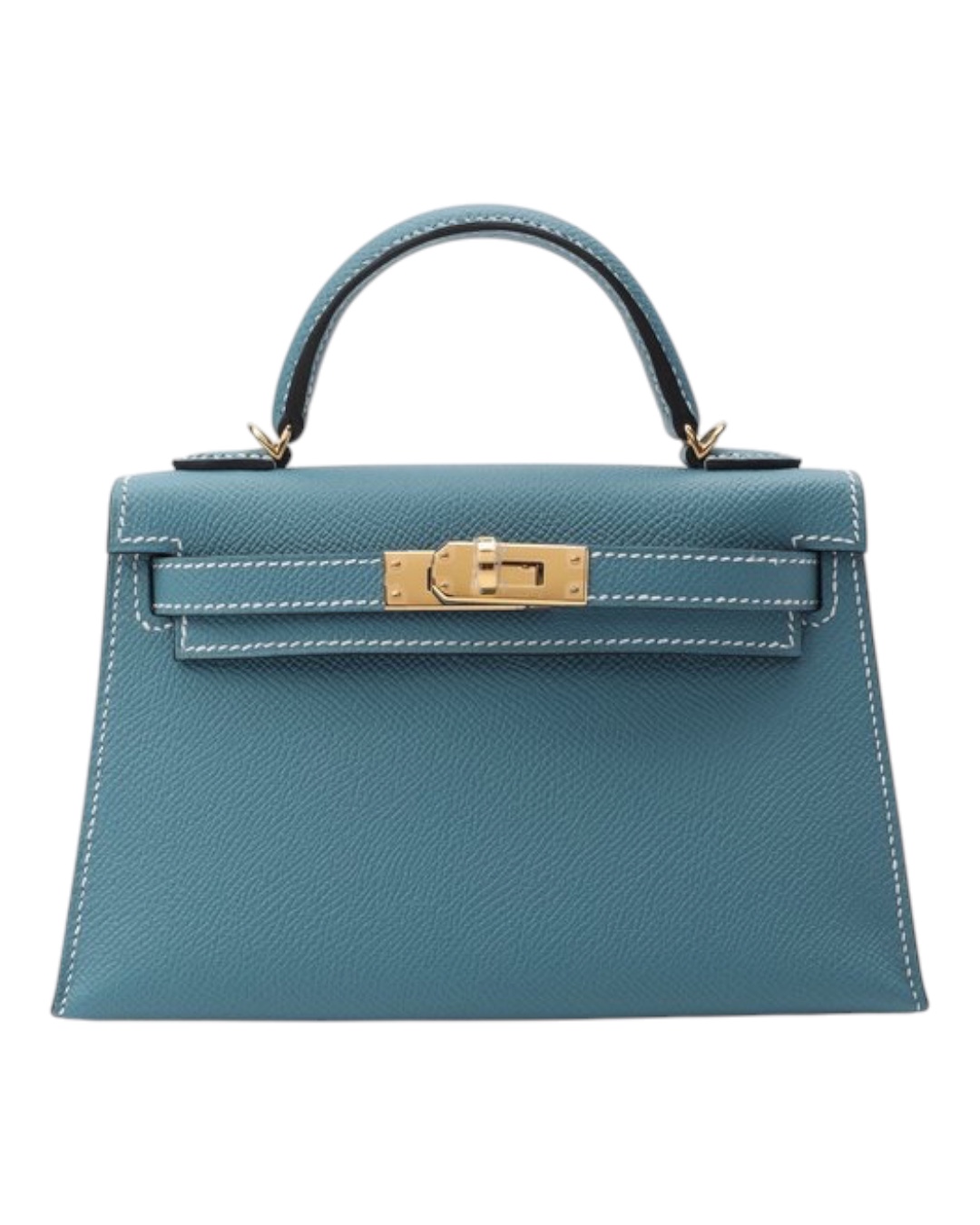 Сумка женская Hermès Kelly Mini 20 Epsom Blue