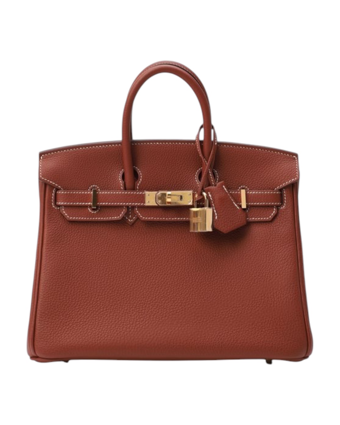 Сумка женская Hermès Birkin 25 Togo Sienne Gold Hardware