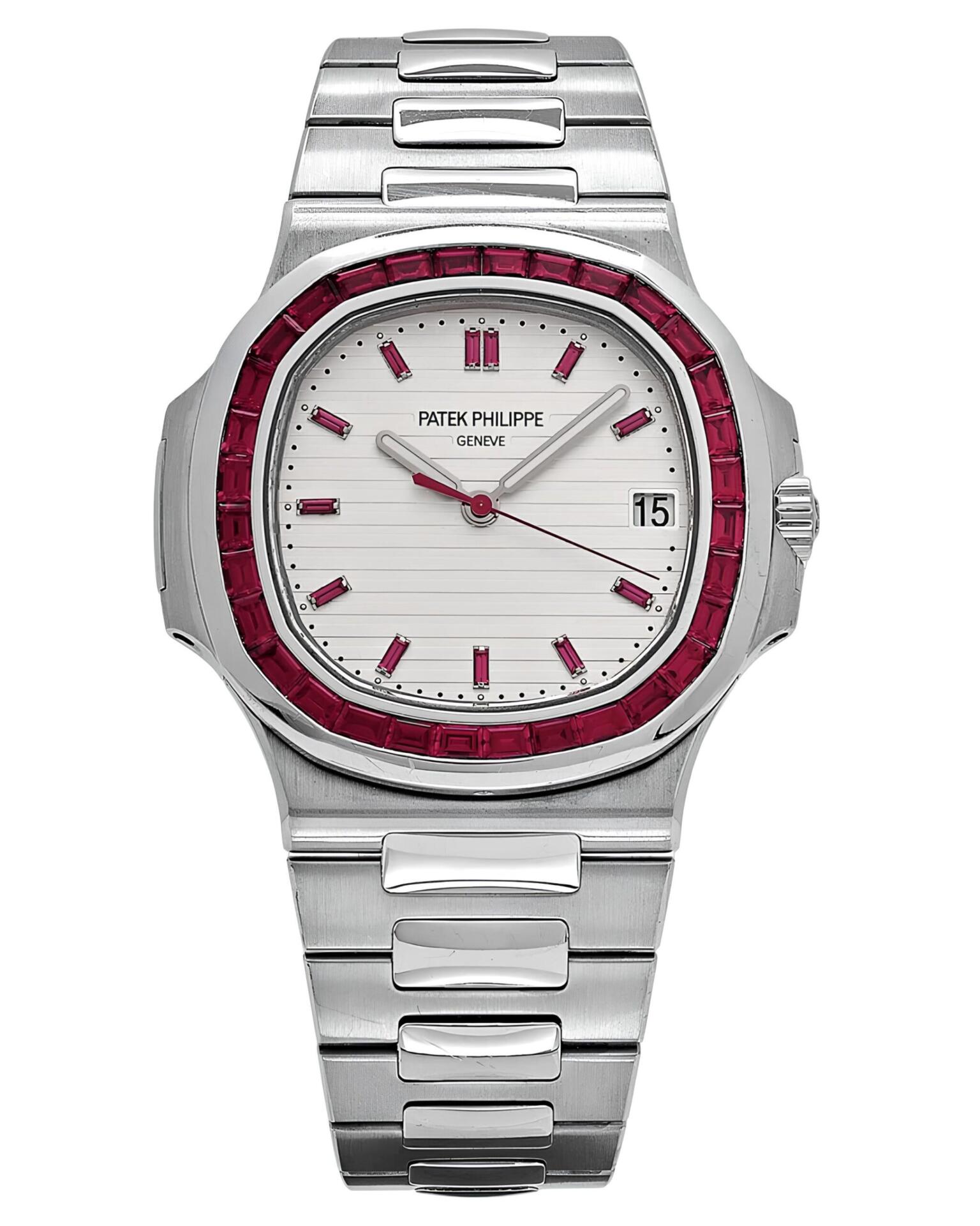 Часы Patek Philippe Nautilus Custom Ruby 40mm 5711
