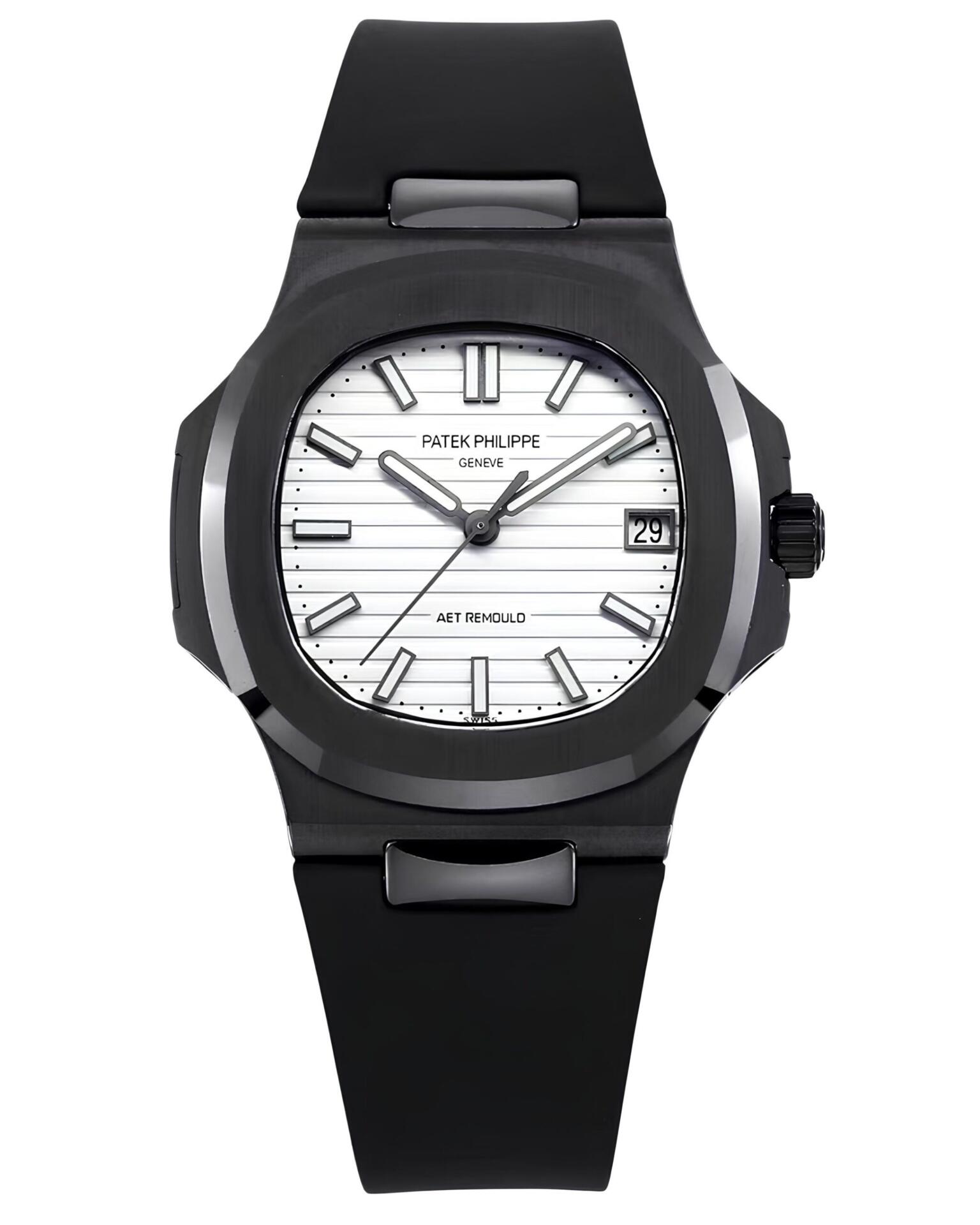 Часы Patek Philippe Nautilus 40mm AET Remould Ceramic Tiffany 5711