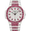 Реплика часов Patek Philippe Nautilus Haute Joaillerie 7118-1452G-001 — фото товара LuxuryWatch