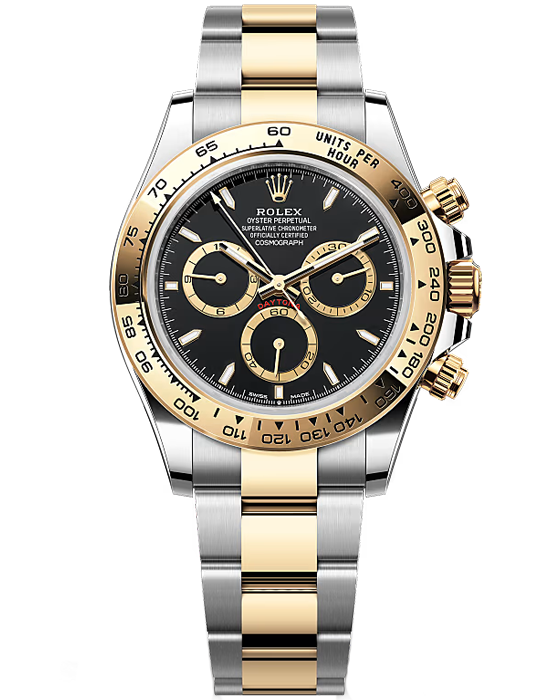 Часы с позолотой Rolex Cosmograph Daytona 126503-0003