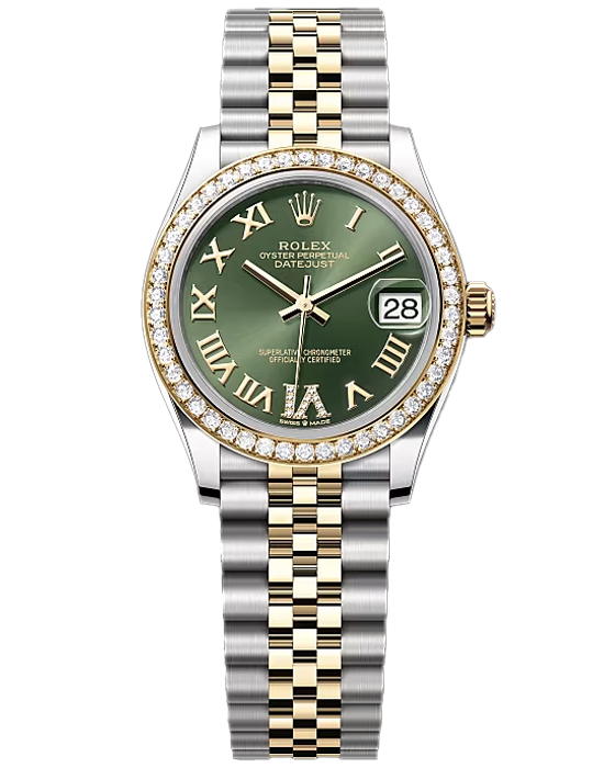 Часы с позолотой Rolex Datejust 278383RBR-0016