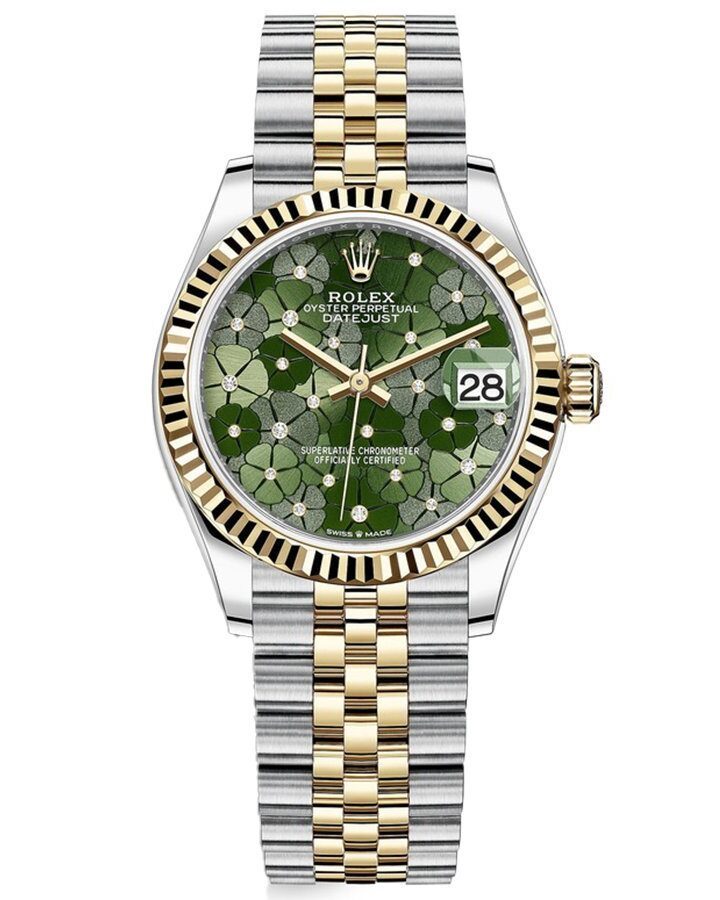 Часы с позолотой Rolex Datejust 278273-0032