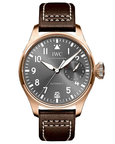 Часы с позолотой IWC Big Pilot’s Watch IW500917