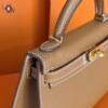 Копия сумки женская Hermès Kelly Mini 20 Epsom Gold — фото товара LuxuryWatch