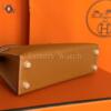 Копия сумки женская Hermès Kelly Mini 20 Epsom Gold — фото товара LuxuryWatch