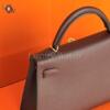 Копия сумки женская Hermès Kelly Mini 20 Rouge H Veau Madame Gold Hardware — фото товара LuxuryWatch
