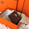 Копия сумки женская Hermès Kelly Mini 20 Rouge H Veau Madame Gold Hardware — фото товара LuxuryWatch