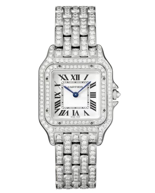 Часы Cartier Panthere Medium Diamond Full Pave