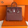 Копия сумки женская Hermès Birkin 25 Togo Rouge H — фото товара LuxuryWatch