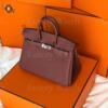 Копия сумки женская Hermès Birkin 25 Togo Rouge H — фото товара LuxuryWatch