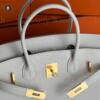 Копия сумки женская Hermès Birkin 30 Craie Togo Gold Hardware — фото товара LuxuryWatch