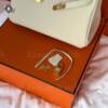 Копия сумки женская Hermès Birkin 30 Craie Togo Gold Hardware — фото товара LuxuryWatch