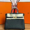 Копия сумки женская Hermès Birkin 25 Togo Black — фото товара LuxuryWatch