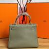Копия сумки женская Hermès Kelly 25 Togo Dark Beige — фото товара LuxuryWatch