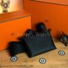 Копия сумки мужская Hermès Videpoches Epsom Noir — фото товара LuxuryWatch