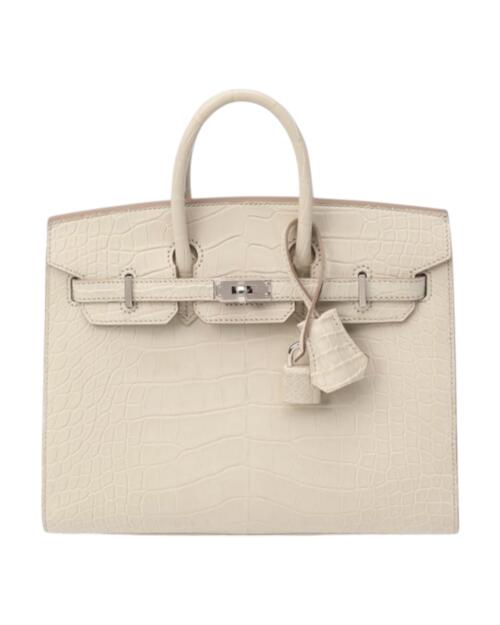 Копия сумки женская Hermès Birkin 25 Matte Alligator Sellier — фото товара LuxuryWatch