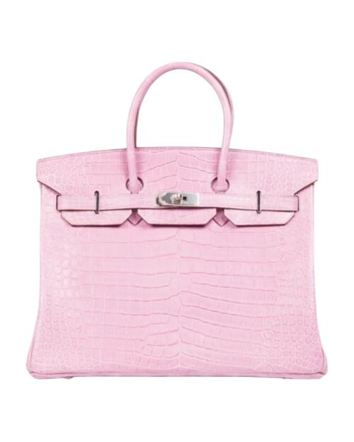 Копия сумки женская Hermès Birkin 30 Matte Niloticus Crocodile — фото товара LuxuryWatch