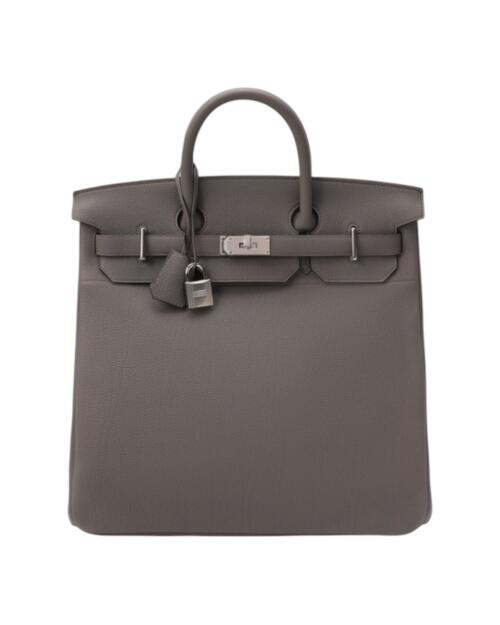 Копия сумки мужская Hermès HAC Birkin 40 Togo Dark Grey — фото товара LuxuryWatch