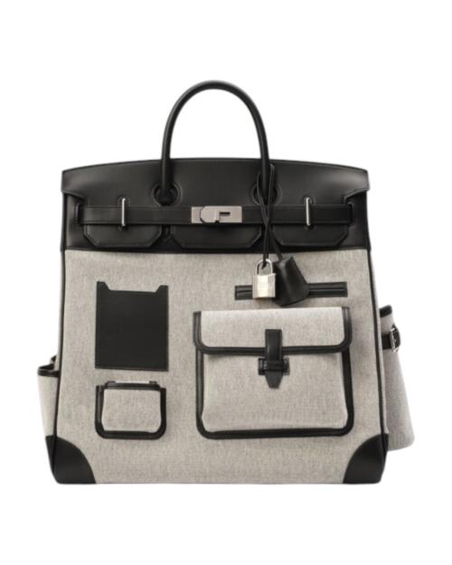 Копия сумки мужская Hermès HAC Birkin 40 Cargo Toile — фото товара LuxuryWatch