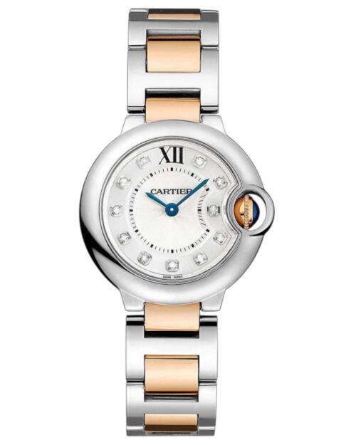 Реплика часов Cartier Ballon Bleu 28 W69007Z3 — фото товара LuxuryWatch