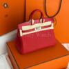 Копия сумки женская Hermès Birkin 25 Touch Crocodile Red — фото товара LuxuryWatch