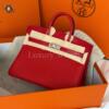 Копия сумки женская Hermès Birkin 25 Touch Crocodile Red — фото товара LuxuryWatch