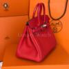Копия сумки женская Hermès Birkin 25 Touch Crocodile Red — фото товара LuxuryWatch
