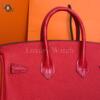 Копия сумки женская Hermès Birkin 25 Touch Crocodile Red — фото товара LuxuryWatch
